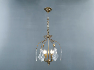 LATERNA VII - Brass pendant lamp by Patinas Lighting - view 2